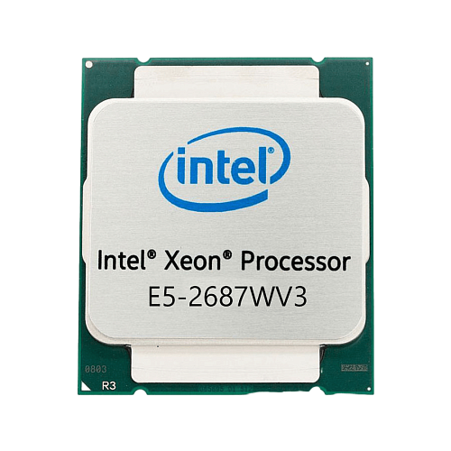 Серверный процессор б/у Intel E5-2687Wv3 FCLGA2011-3 3.1Ghz-3.5GHz 25MB